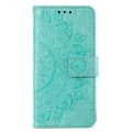 Miniatyrbillede 5 af 6: SKALO Xiaomi Redmi A3 Mandala Flip Cover - Turkis