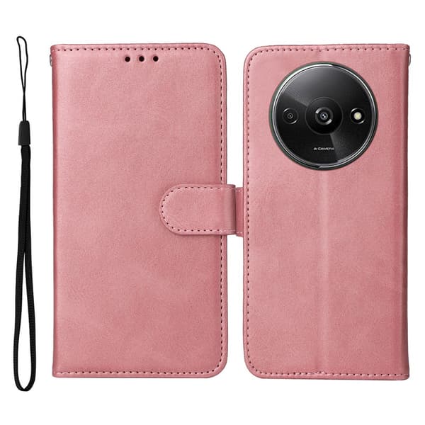 SKALO Xiaomi Redmi A3 PU-Läder Plånboksfodral