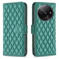 Pikkukuva 1 / 9: SKALO Xiaomi Redmi A3 BINFEN COLOR Tikattu Lompakko - Vihreä