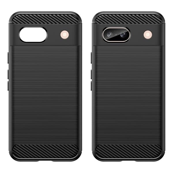 SKALO Google Pixel 8a Armor Carbon Stöttåligt TPU-skal