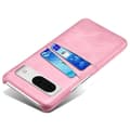 Miniatyrbillede 3 af 4: SKALO Google Pixel 8a PU-læder Kortholder Cover - Rosa guld