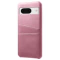 Miniatyrbillede 2 af 4: SKALO Google Pixel 8a PU-læder Kortholder Cover - Rosa guld