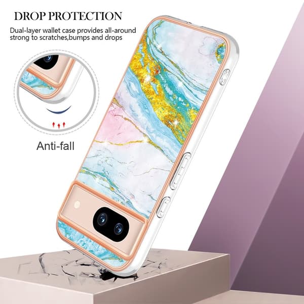 SKALO Google Pixel 8a Marmori TPU kuori - #1