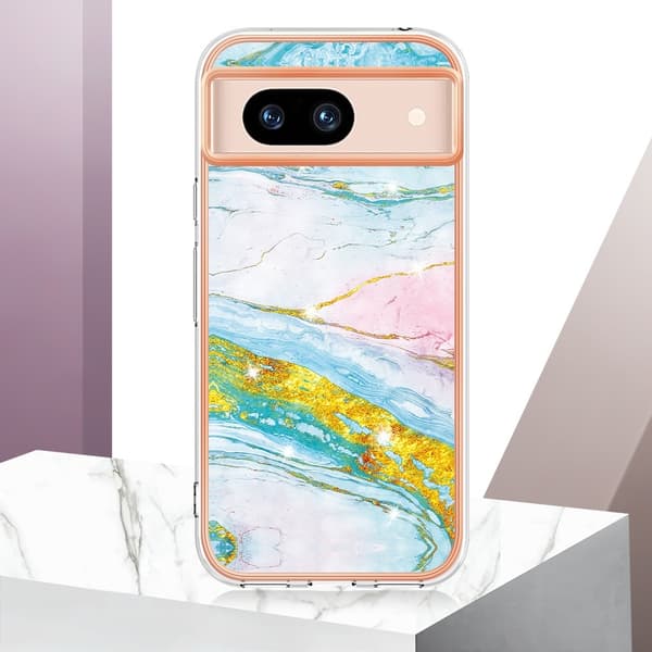 SKALO Google Pixel 8a Marmori TPU kuori - #1