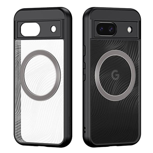 DUX DUCIS Google Pixel 8a Aimo Series Magnetic Ring Suojakuori - Musta