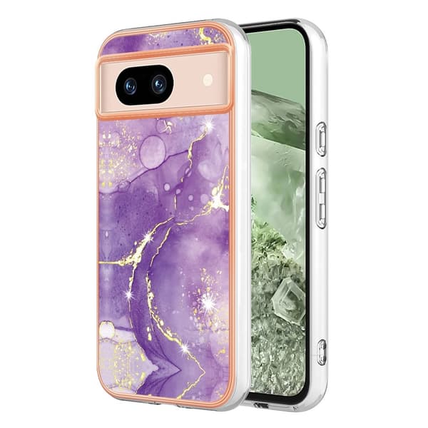SKALO Google Pixel 8a Marmori TPU kuori - #4