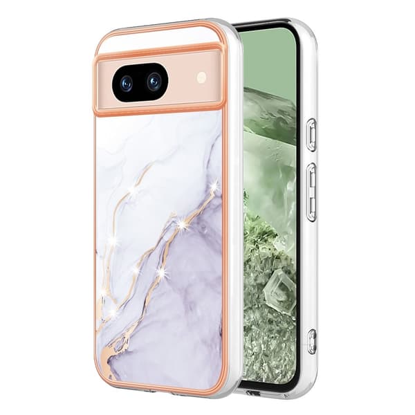 SKALO Google Pixel 8a Marmori TPU kuori - #2