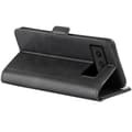 Miniatyrbillede 4 af 8: SKALO Google Pixel 8a Premium Wallet Flip Cover - Sort