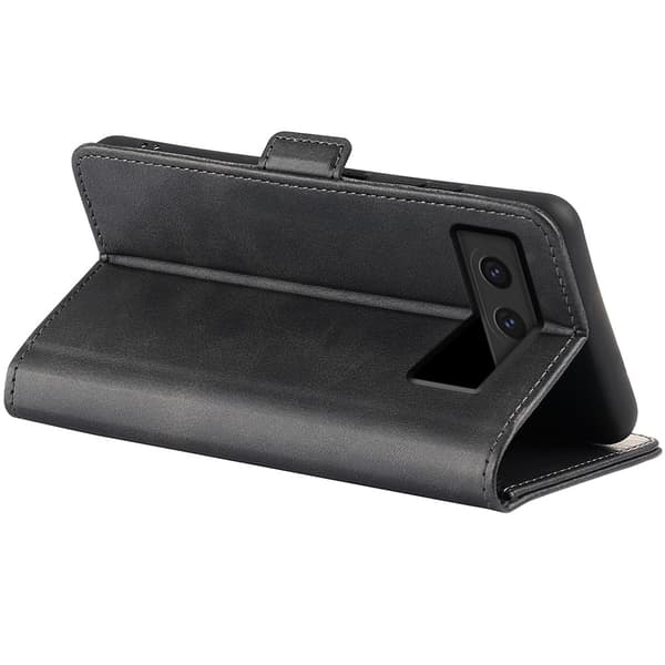 SKALO Google Pixel 8a Premium Wallet Flip Cover - Sort