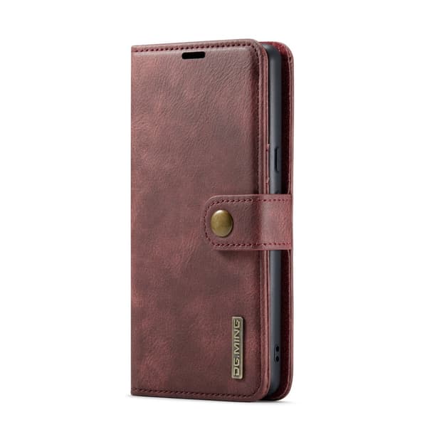 DG MING Google Pixel 8a 2-i-1 Magnet Plånboksfodral - Röd