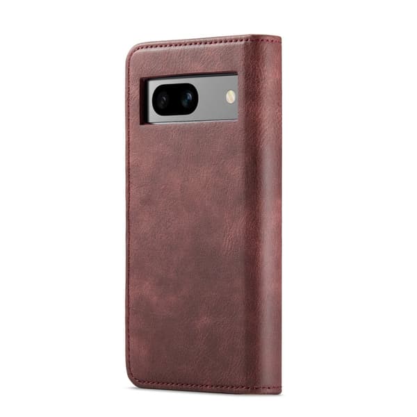 DG MING Google Pixel 8a 2-i-1 Magnet Plånboksfodral - Röd
