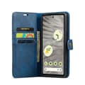 Pikkukuva 2 / 10: DG MING Google Pixel 8a 2-in-1 magneetti lompakkokotelo - Sininen