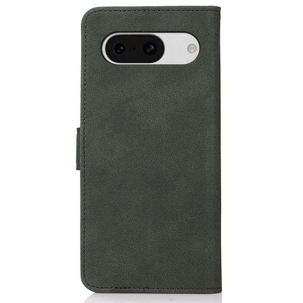 SKALO Google Pixel 8a KHAZNEH Plånboksfodral i PU-Läder - Grön