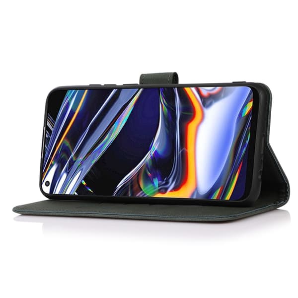 SKALO Google Pixel 8a KHAZNEH Plånboksfodral i PU-Läder - Grön
