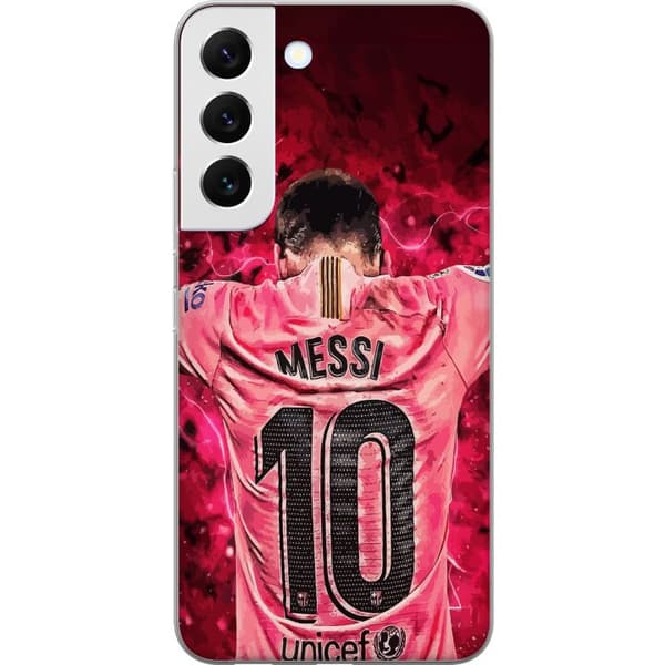 Samsung Galaxy S22+ 5G Gjennomsiktig deksel Messi