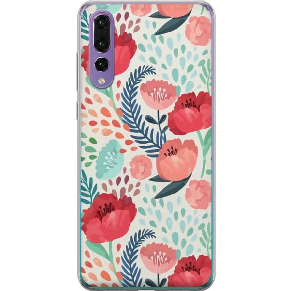 Huawei P20 Pro Gennemsigtig cover Vegetation