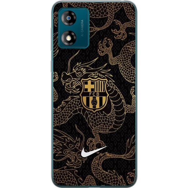 Motorola Moto E13 Läpinäkyvä kuori FC Barcelona