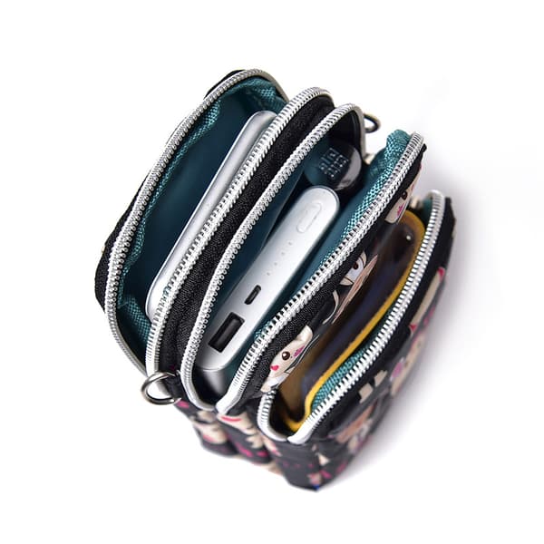 INF Telefonetui - Stilfuldt og funktionelt crossover etui cat pattern