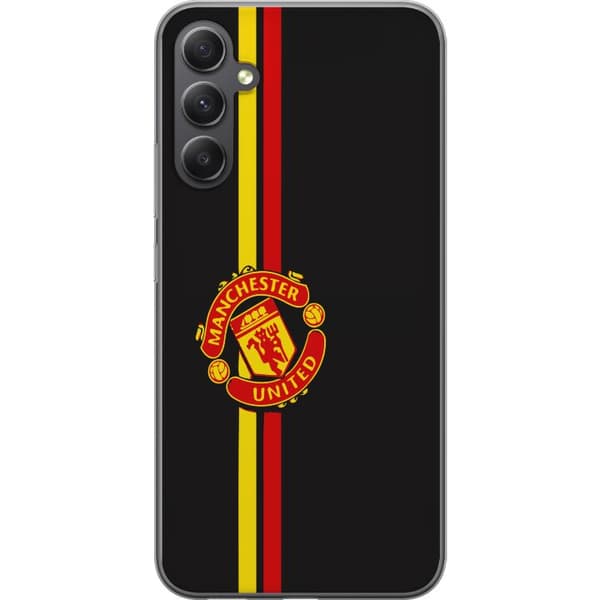 Samsung Galaxy S23 FE Gjennomsiktig deksel Manchester United F.C.
