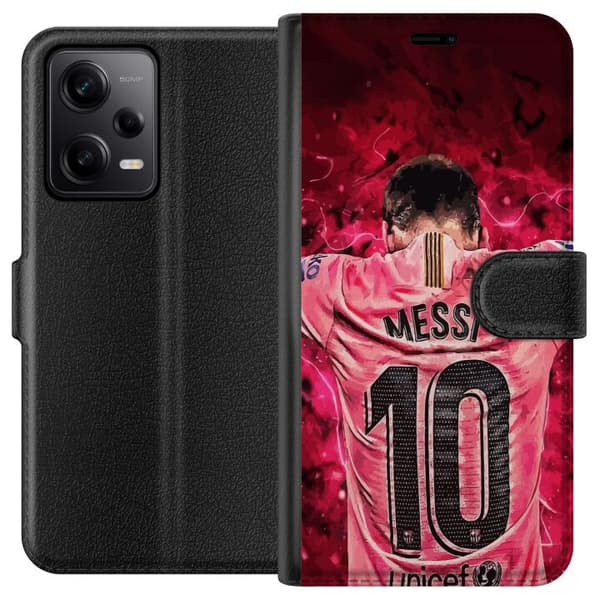 Xiaomi Redmi Note 12 Pro Plånboksfodral Messi