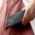 Miniatyrbild 4 av 4: Fodral till Samsung Galaxy S24 Ultra Flip-korthållare Eco-leather Nappa Black