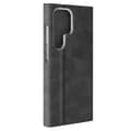 Miniatyrbild 1 av 4: Fodral till Samsung Galaxy S24 Ultra Flip-korthållare Eco-leather Nappa Black