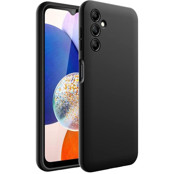 Samsung A14 matt svart etui