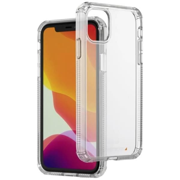 Hama Extreme Protect Apple iPhone 11 transparent stöttåligt bakskal, induktionsladdning