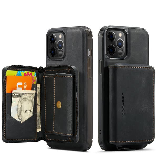 INF Magneettinen lompakkokotelo korttitelineellä iPhone 15 -sarjalle iPhone 15 Pro