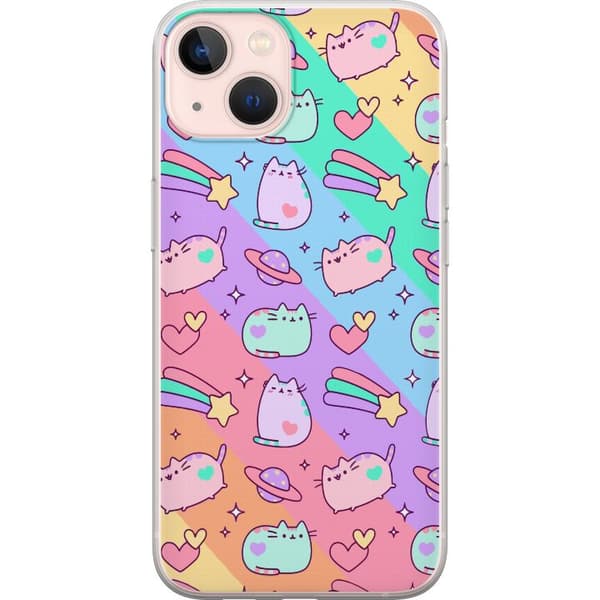 Apple iPhone 13 mini Läpinäkyvä kuori Yksisarvinen Kissa