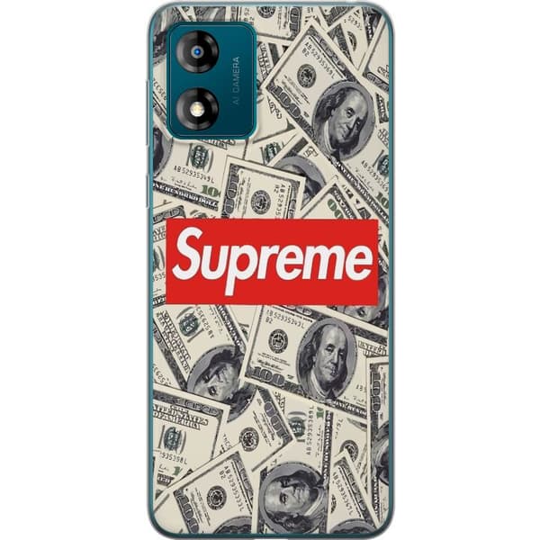 Motorola Moto E13 Gennemsigtig cover Supreme