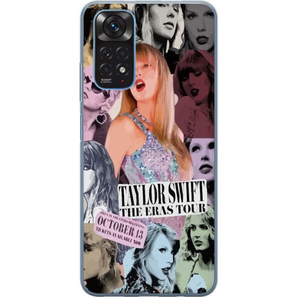 Xiaomi Redmi Note 11S Gjennomsiktig deksel Taylor Swift Farger