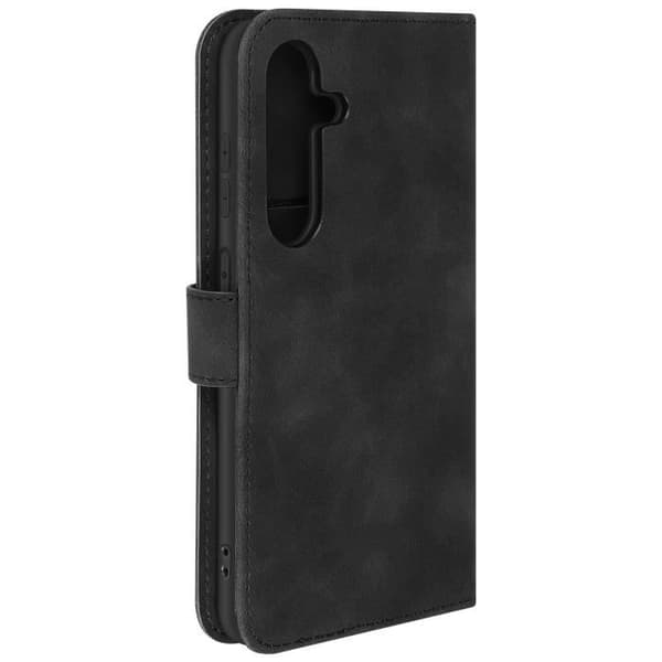 Fodral till Samsung Galaxy S24 - AKASHI - Flip Wallet Video Support - Svart