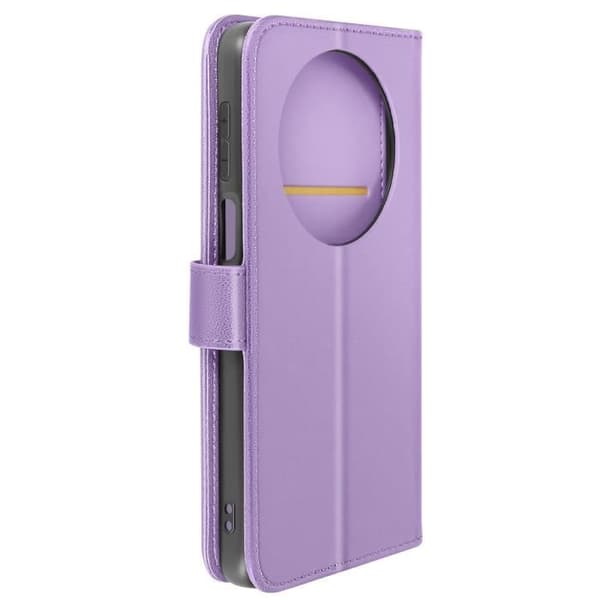 Fodral till Xiaomi Redmi A3 - AVIZAR - Videosupportplånbok - Lila - Slät - Flik