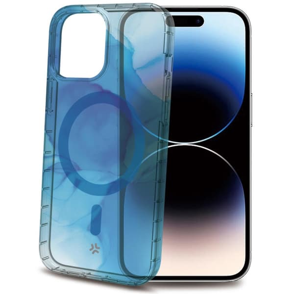 Magshades TPU Cover MagSafe iPhone 15 Pro Sininen