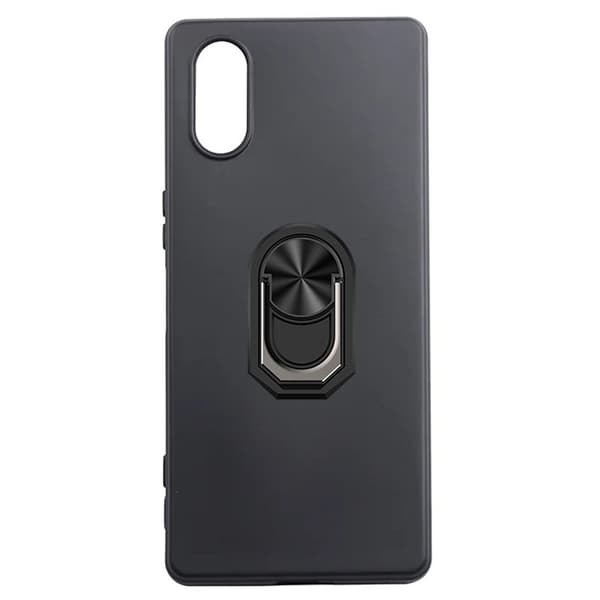 TPU sormuskotelo Sony Xperia 10 VI - Musta