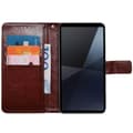 Miniatyrbilde 1 av 4: Lommebokdeksel 3-kort Sony Xperia 10 VI - Brun