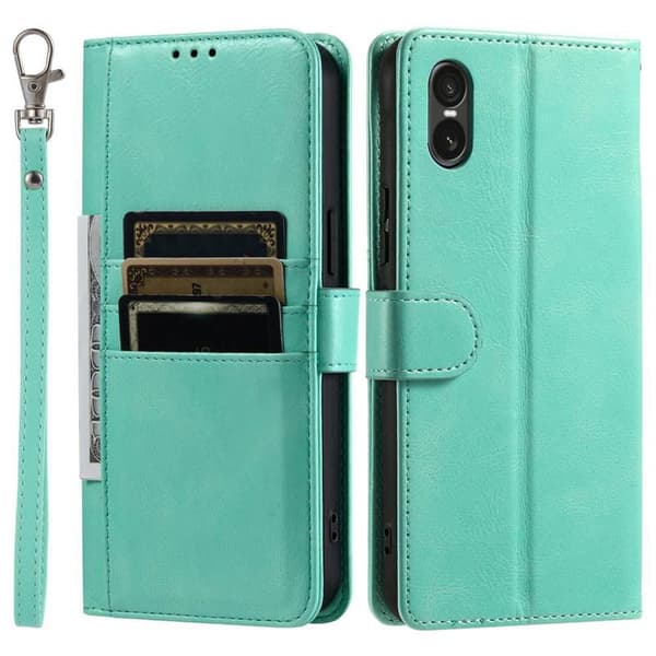 Plånboksfodral 6-kort Sony Xperia 10 VI - Mint