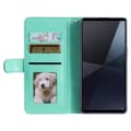 Miniatyrbild 2 av 3: Plånboksfodral 6-kort Sony Xperia 10 VI - Mint
