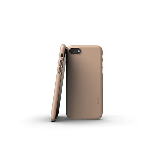 Nudient Thin Precise V3 iPhone 6/7/8/SE Cover, Clay Beige