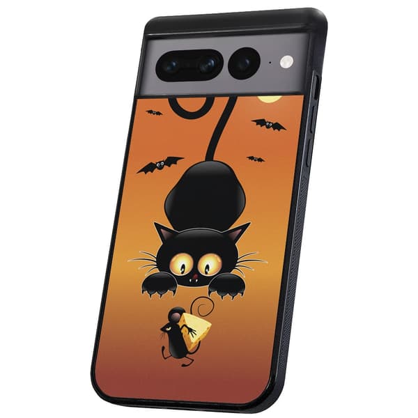 Google Pixel 8A - Kuoret/Suojakuori Kissa ja Hiiri