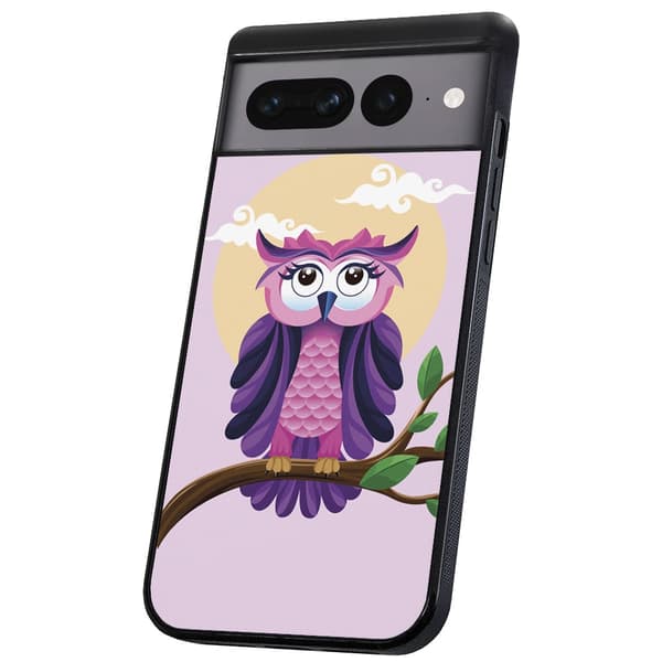 Google Pixel 8A - Deksel/Mobildeksel Fin Ugle