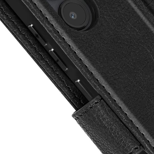 Fodral till Honor 90 Smart - AVIZAR - Support för plånbok och video - Svart