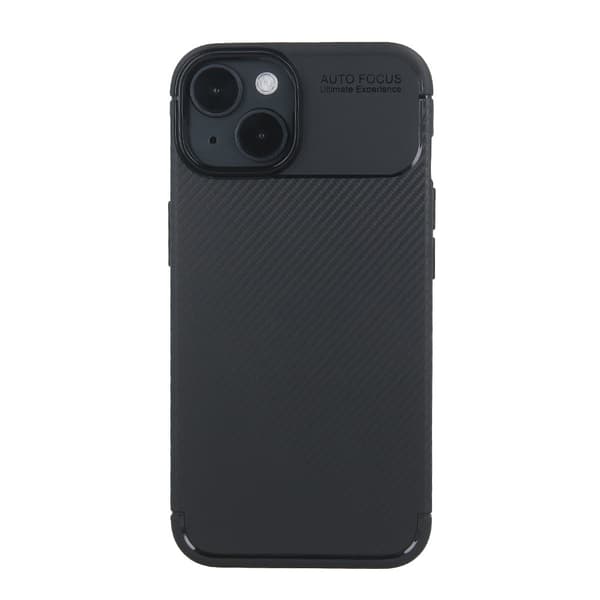 Sort bagcover til Samsung Galaxy S22 - Carbon Fibre