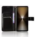 Miniatyrbillede 2 af 6: SKALO Sony Xperia 1 VI Crazy Horse Pungetui PU læder - Sort