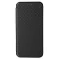 Miniatyrbild 8 av 9: SKALO Sony Xperia 1 VI Carbon Fiber Plånboksfodral - Svart