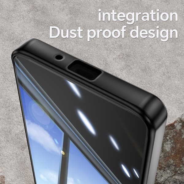 SKALO Sony Xperia 10 VI Silky Touch TPU + Akryl Metallknappar Skal - Svart