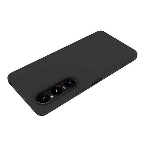 SKALO Sony Xperia 1 VI Matte Black Ultra-tynd TPU Cover