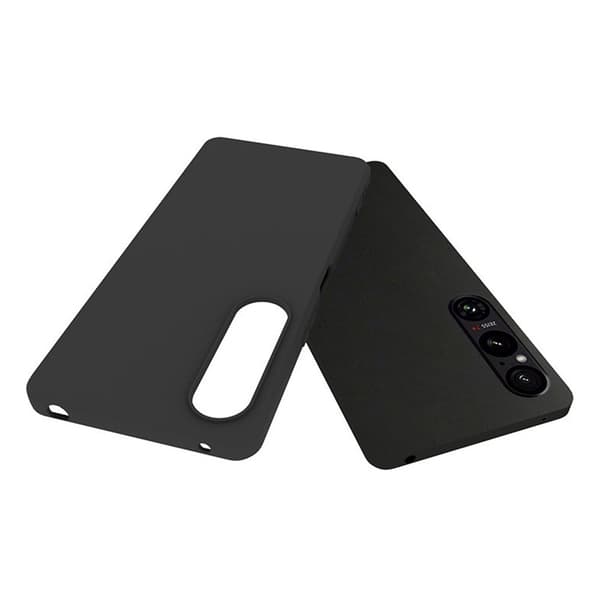 SKALO Sony Xperia 1 VI Matte Black Ultra-tynd TPU Cover