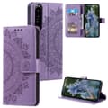 Miniatyrbillede 7 af 7: SKALO Sony Xperia 1 VI Mandala Flip Cover - Lilla